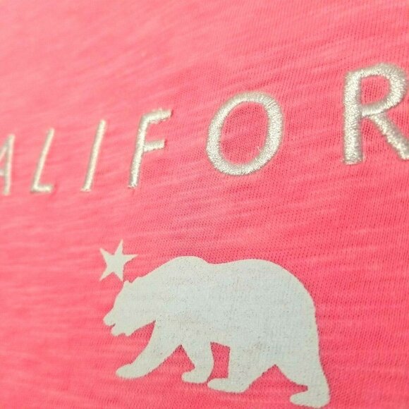 Reflex Women's T-shirt Embroidered California‎ Logo - Picture 3 of 5